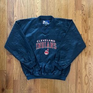 Cleveland Indians Pro Player Vintage Pullover Size Large